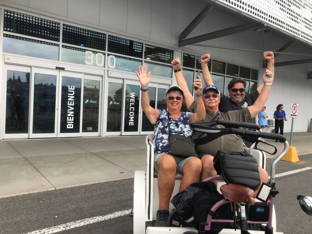 Ville de Québec, le Terminal du Port de Québec accessibilité par taxi et limousine.