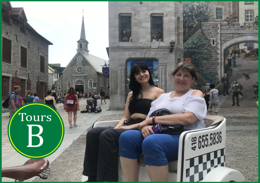 Ville de Québec-Place Royale-Tour guidé.